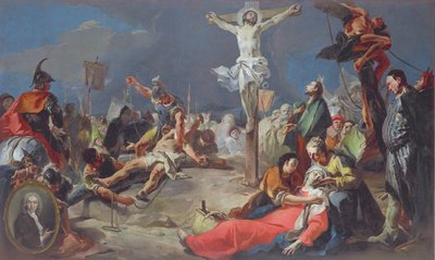 Ukřižování, 1724-25 od Giovanni Battista Tiepolo